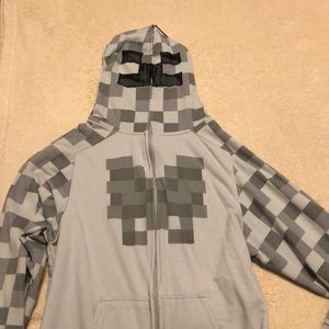 Youth boys Minecraft hoodie